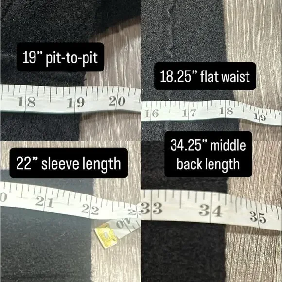 J. Crew Black Daphne Italian Boiled Wool Top Coat Sz 2 Old Money Preppy Heritage - Picture 12 of 12